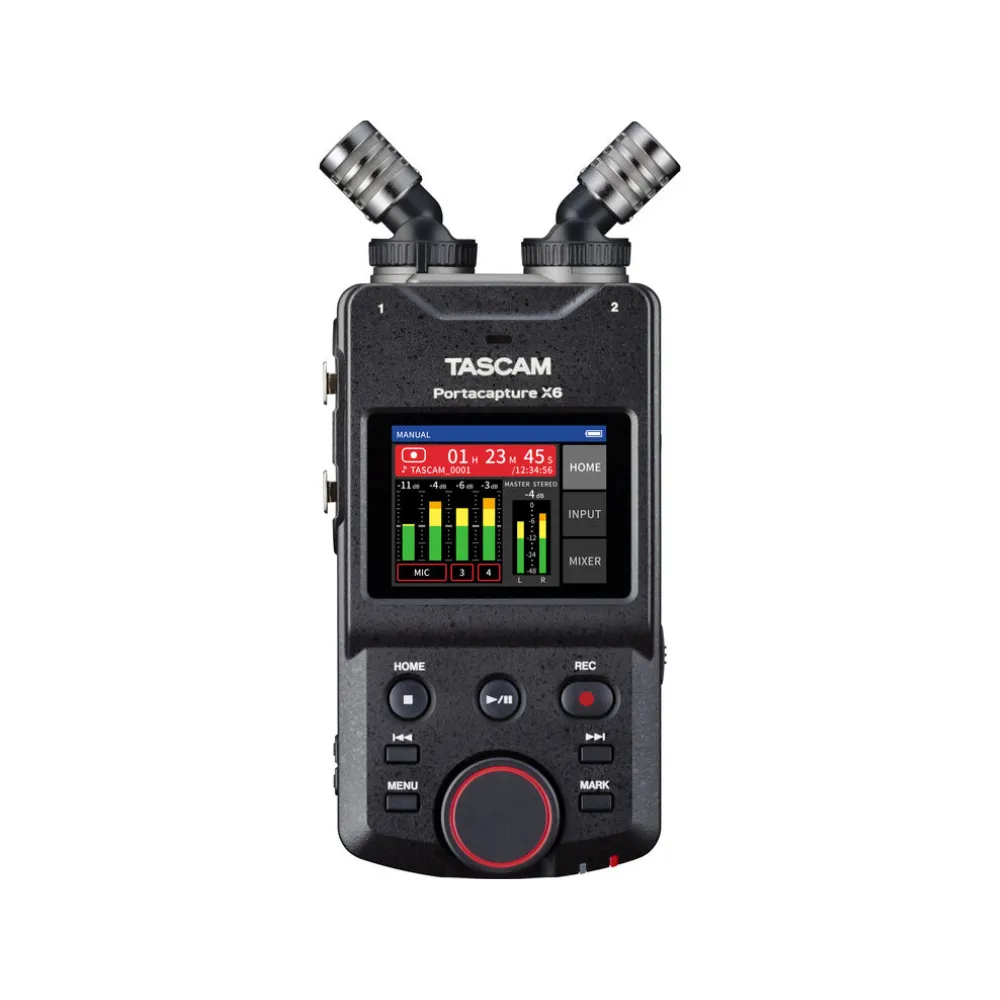 Tascam Portacapture X6 32-Bit 6-Channel Multitrack Field Recorder
